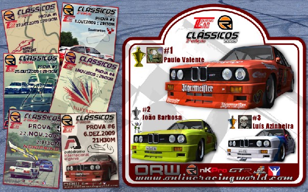 TCL CLassicos 2009 podium