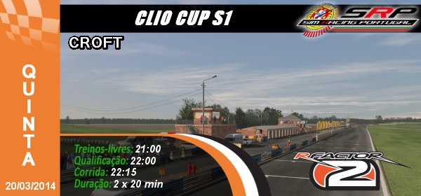 Clio Cup- Round 5 - Croft