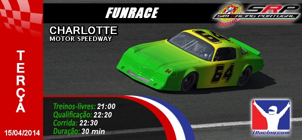 Funrace iracing @ Charlotte