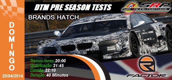 DTM S3 Test - Brands Hatch