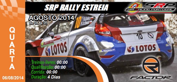 SRP Rally estreia