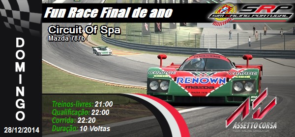 funrace final de ano