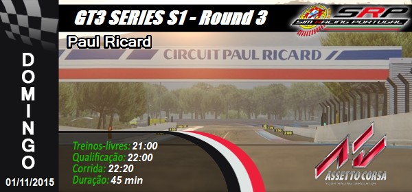 GT3 Series S1 - Round 3